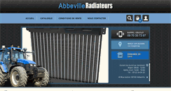Desktop Screenshot of abbeville-radiateurs.com